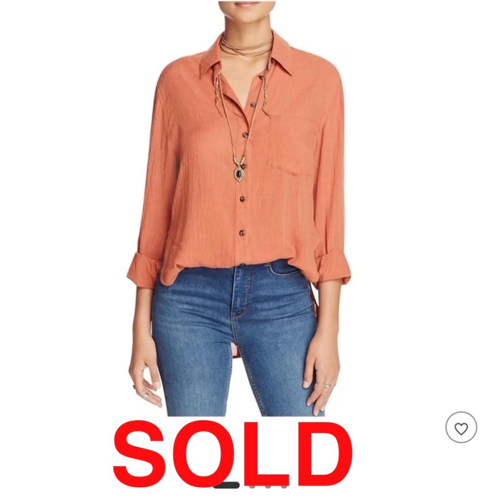 Free People That’s a Wrap Button up Shirt